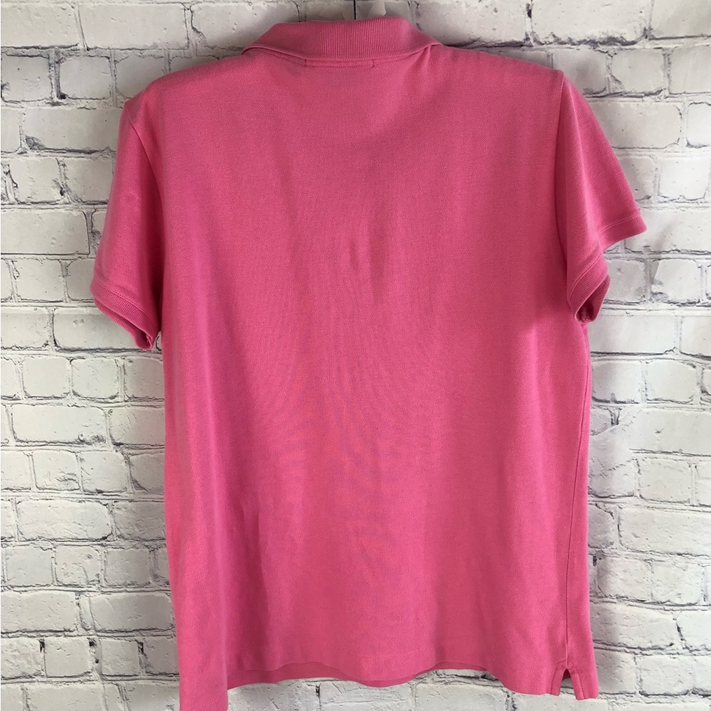Vineyard Vines Classic Pique Polo short sleeve shirt cotton hot pink size large - Picture 7 of 7